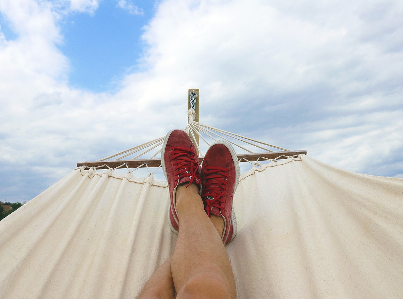 feet up hammock